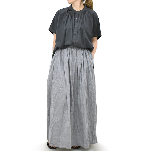 【セール/20%OFF】MANON マノン オーバーダイフレンチスリーブビックアミカルシャツ MNN-SPSH-035 レディース【SALE】【返品・交換不可】 セール/30%OFF】MANON マノン オーバーダイフレンチスリーブ
