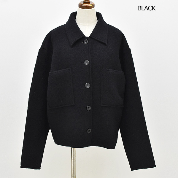 MEYAME（メヤメ） LIGHT WOOL SHORT JACKET ライトウール ショート