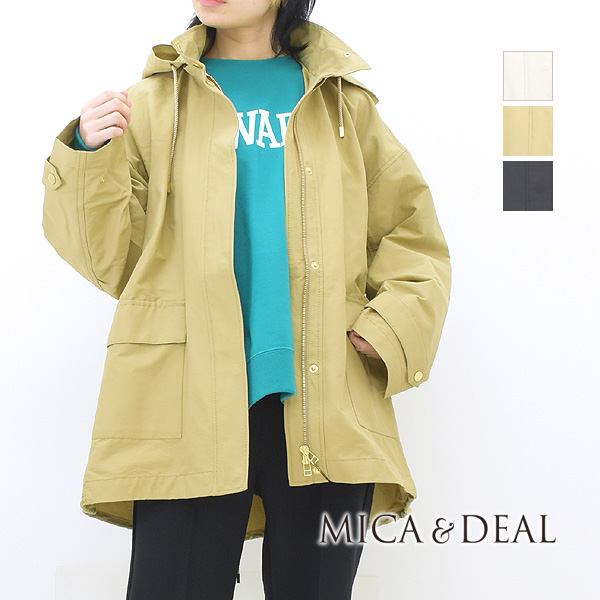 MICA&DEAL マイカアンドディール グログランマウンテンパーカー