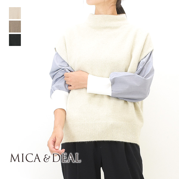 MICA&DEAL マイカアンドディール フォックスプルオーバーニットベスト 0123308188 レディース