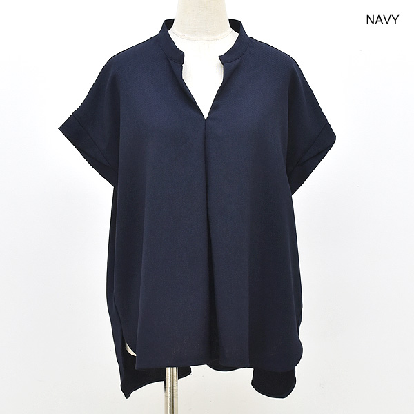 MICA&DEAL マイカアンドディール スキッパーブラウス 半袖 0125201188 レディース MICA&DEAL マイカアンドディール スキッパーブラウス 半袖