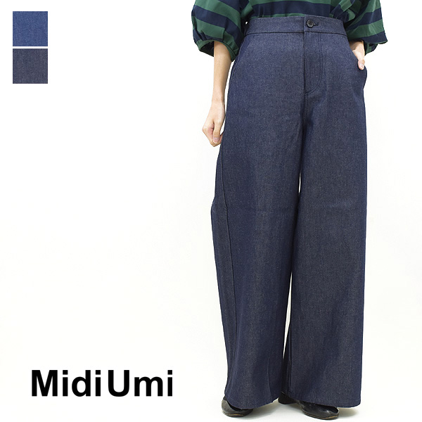 Midiumi ミディウミ デニムワイドパンツ 3-76856831 レディース