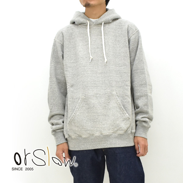 orSlow（オアスロウ） ループウィール フーデッド プルオーバー 