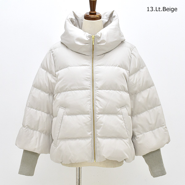 PASSIONE（パシオーネ） 袖リブダウンジャケット 546401 レディース