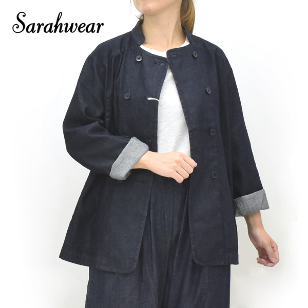 Sarah Wear サラウェア インディゴデニムコックジャケット C60271 