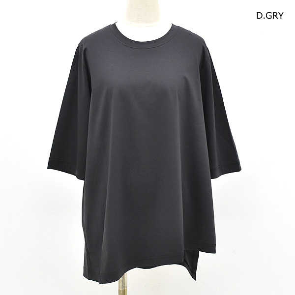 squady スカディ ソフィア天竺スリットTシャツ 909-1871 レディース squady スカディ ソフィア天竺スリットTシャツ 909-1871