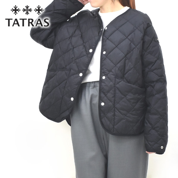 タトラス ノーカラーダウンジャケット レディースのおすすめ人気商品