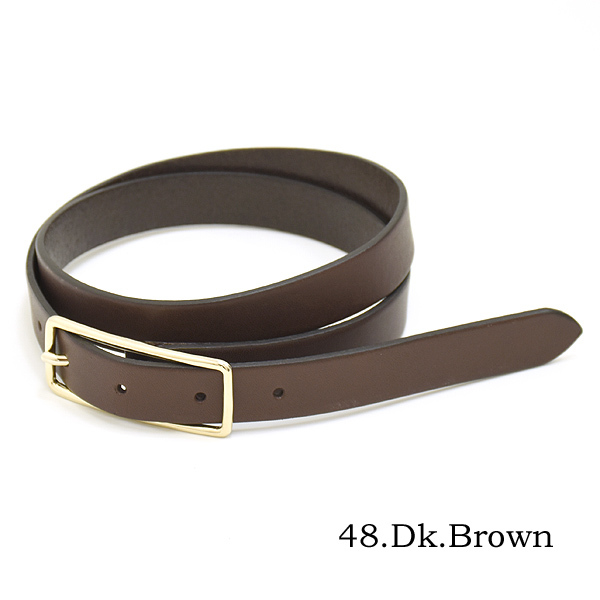 THE SHINZONE シンゾーン "SLENDER LEATHER BELT" レザーベルト 15AMSIT55｜y-trois｜03