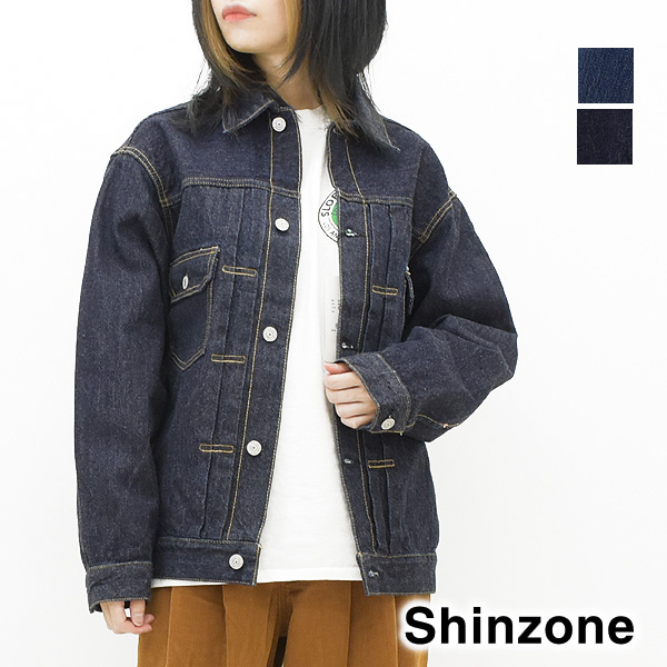 THE SHINZONE シンゾーン デニムジャケット Gジャン TYPE 50'S DENIM JK 2ndタイプ 23AMSJK06  21MMSJK05 レディース
