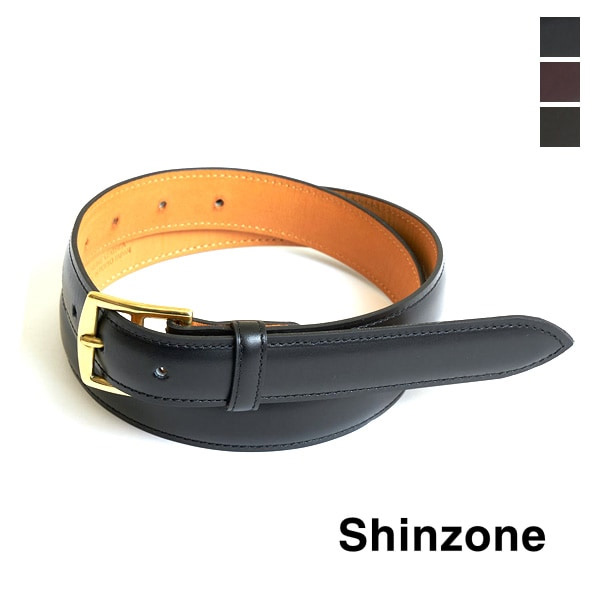 Shinzone（シンゾーン） THE SHINZONE PLUMP BELT レザーベルト