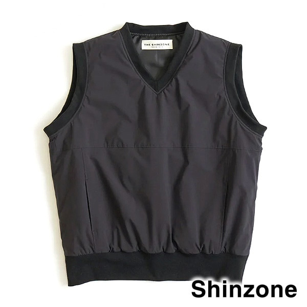 THE SHINZONE シンゾーン PADDED VEST パデッドベスト Vネック中綿ベスト 23AMSJK03