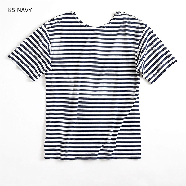 THE SHINZONE シンゾーン HALF MARINE BORDER ハーフ マリンボーダーTシャツ半袖 24MMSCU02【クリックポスト可】｜y-trois｜05