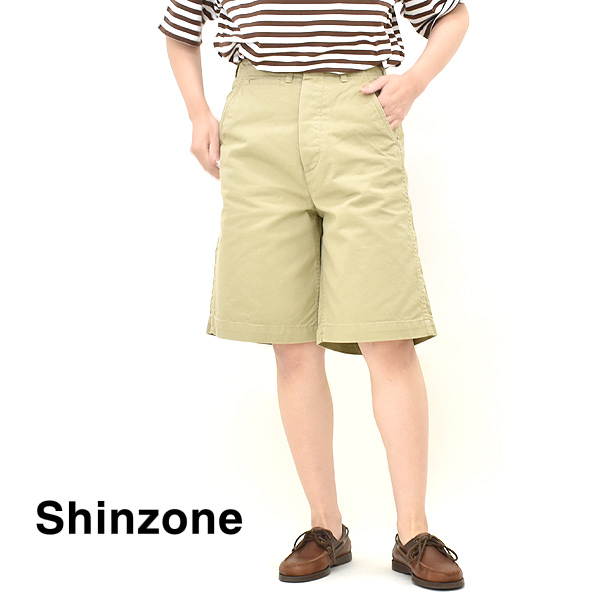 THE SHINZONE シンゾーン CHINO SHORTS チノ ショーツ ショート パンツ 24MMSPA07 レディース｜y-trois｜02