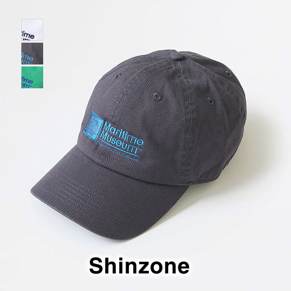 THE SHINZONE シンゾーン MARITIME MUSEUM CAP 刺繍ロゴキャップ 24SMSIT02 レディース ユニセックス｜y-trois｜03
