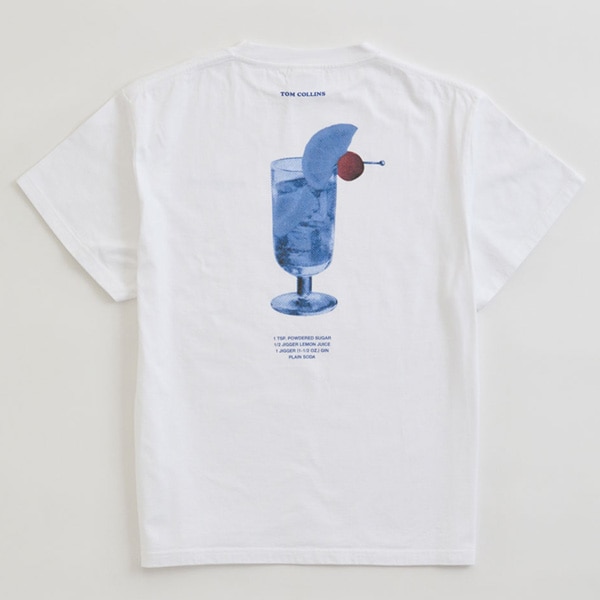 THE SHINZONE シンゾーン SHINOZNE カクテル プリントTシャツ