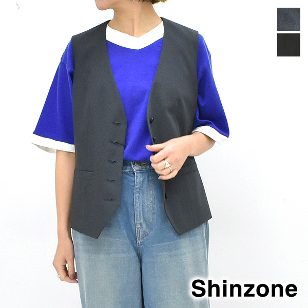 Shinzone THE SHINZONE シンゾーン SUMMER GABADINE GILET