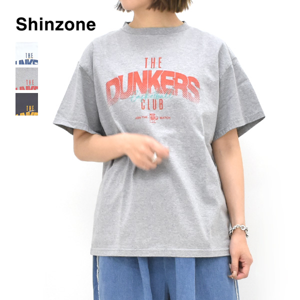 【2026 SUMMER】THE SHINZONE シンゾーン バスケットボール プリントTシャツ BASKETBALL TEAM TEE 26MMSCU07の画像