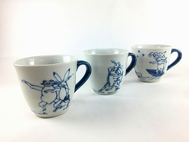 エネルギー封入　鳥獣戯画　陶器マグカップ　小 楽天市場】鳥獣戯画 マグカップの通販