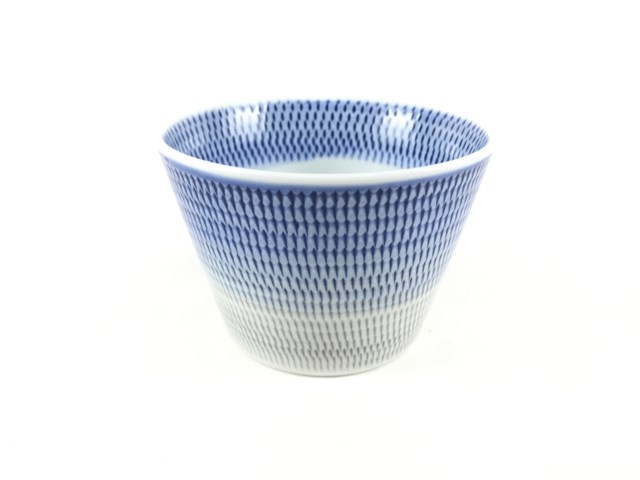 波佐見焼 一真窯 95蕎麦猪口.トチリ(青 /赤 /紫 /黄緑 / 青緑)【9.5cm