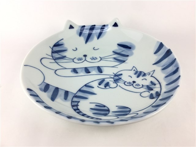 ねこ　猫　ネコ　グッズ　雑貨　インテリア　トイレ　皿　有田焼　焼きカレー　愛猫 kb04253_001.jpg