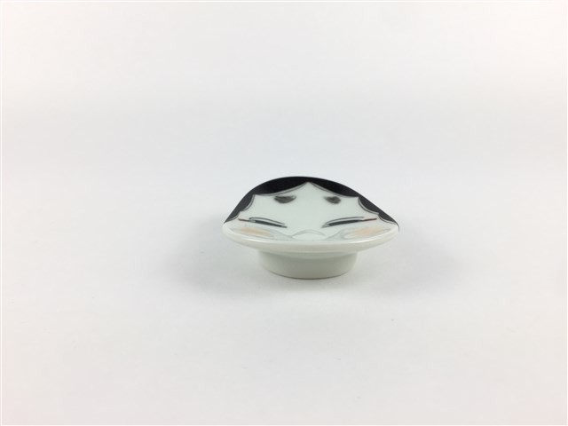 メール便送料無料】有田焼 幸楽窯 箸置(錦おふくさん/泣いた赤鬼)【5cm