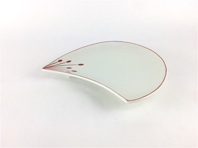 有田焼 幸楽窯 105皿 梅 花びら小皿(白銀 / ピンク銀)「1枚で花びら.5