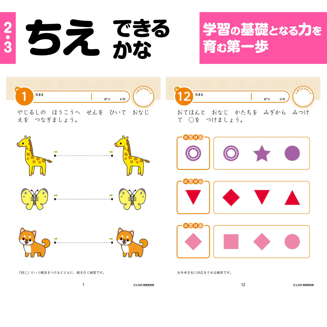 シルバーバック 七田式 知力ドリル 2歳 3歳 10冊セット しちだ