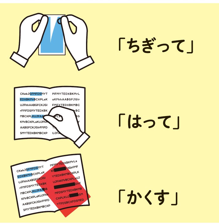 ヤマト(文具) ヤマト CHIGIRU 暗記用 赤シート付 フィルムフセン