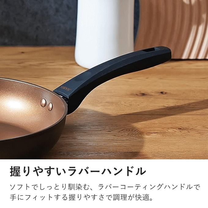 フライパン セット 20cm 26cm ガス火 IH対応 ゴールド