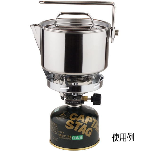 小型ガス バーナー コンロ 圧電点火装置付き