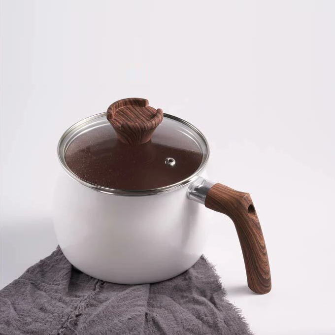 希少！　土鍋　陶器　マルチポット（片手鍋） 鍋 15cm 片手鍋 IH対応 深型 マルチポット クックポット ホワイト 白