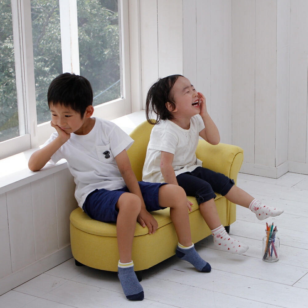 キッズカウチソファー SF-5025 収納付き Chilling NovodiA ソファ 子供