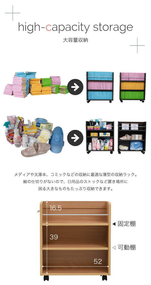 クローゼット 収納 ラック 本棚 4個セット SGT-0128SET 幅19 奥行58