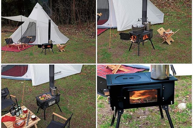 薪ストーブ キャプテンスタッグ ストーブ BBQ KAMADO かまど