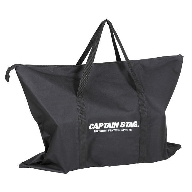 キャプテンスタッグ(CAPTAIN STAG) ストーブ BBQ KAMADO かまど 煙突 ガラス窓付 角型ストーブ 収納バッグ付き UG-75