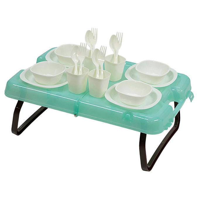 テーブル 食器 セット アウトドア 食器セット 4人 キャンプ