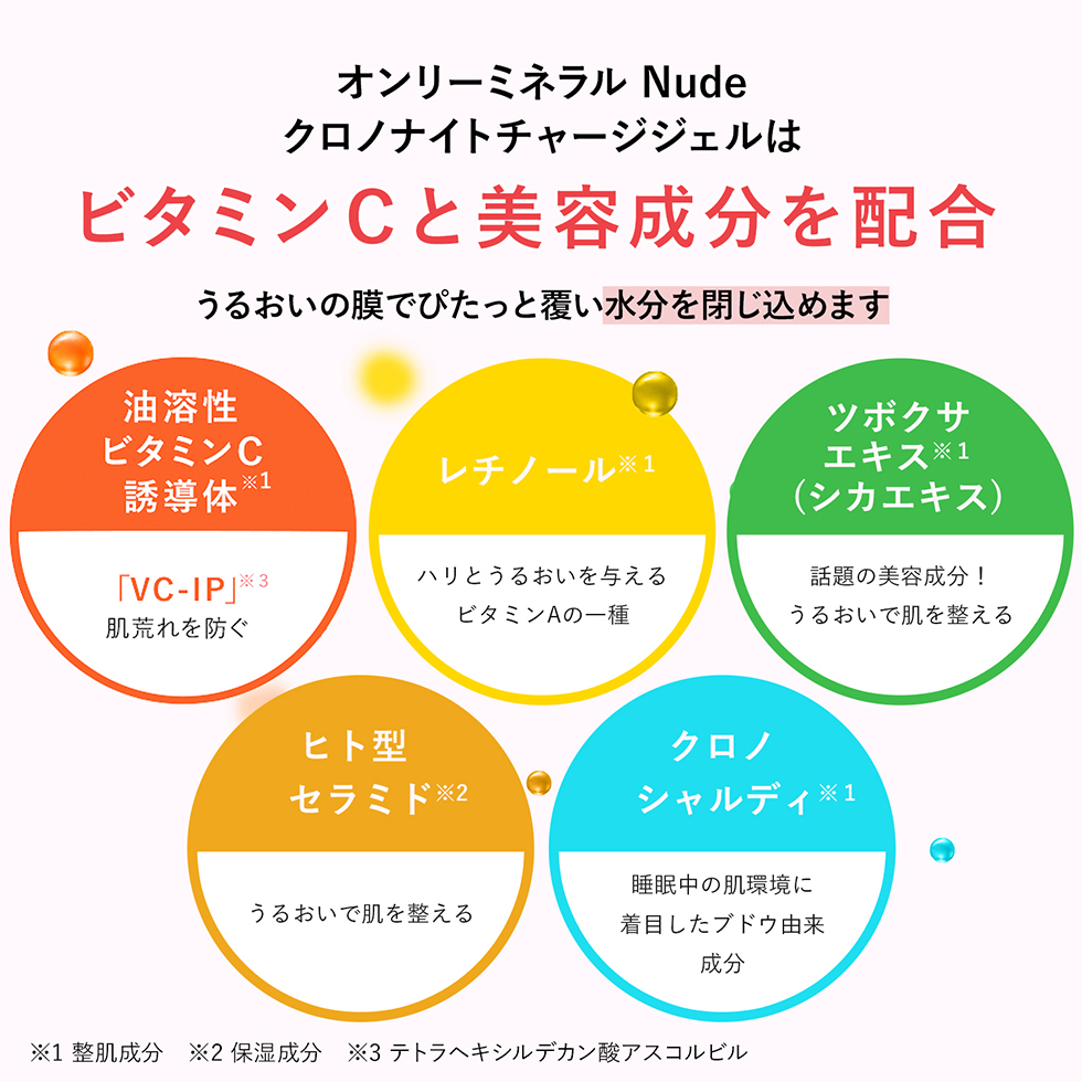 ONLY MINERALS オンリーミネラル / クリーム Nude クロノナイト