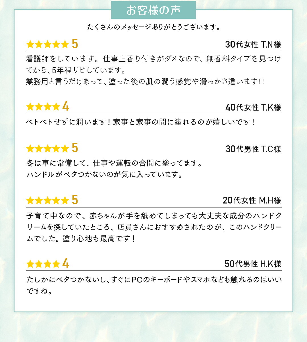 ハンドクリーム 保湿 手荒れ ささくれ プロ ヤーマン公式 激安通販の 業務用ハンドクリーム３本セット 560円 Ya Man3