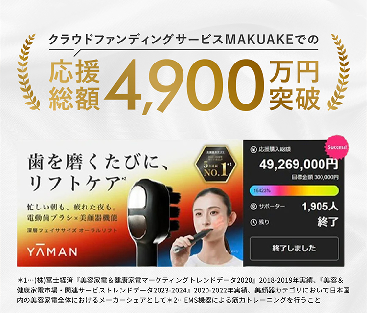 YA‐MAN（ヤーマン） テレビで紹介されました デンタルケア オーラル