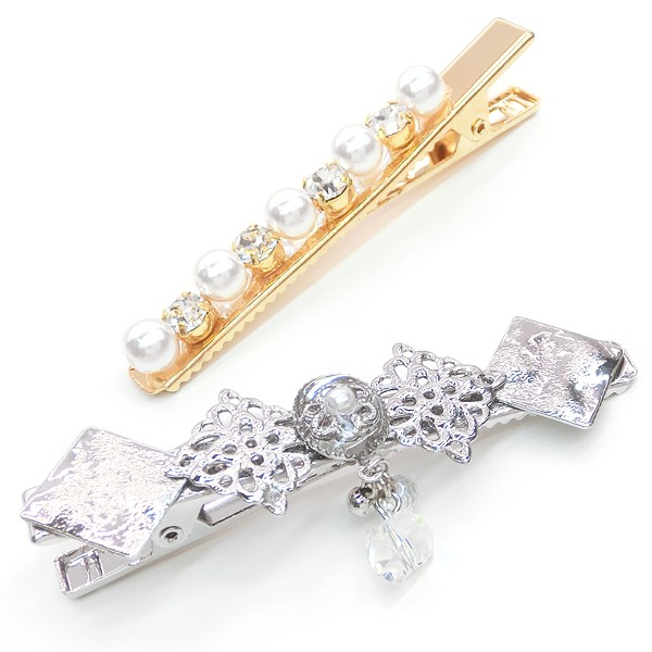 チャームパーツ 2個入 square wave plate プレートチャーム 四角