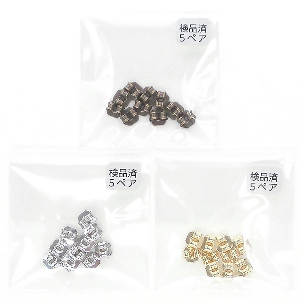 定番メッキキャッチ★ピアスのキャッチ