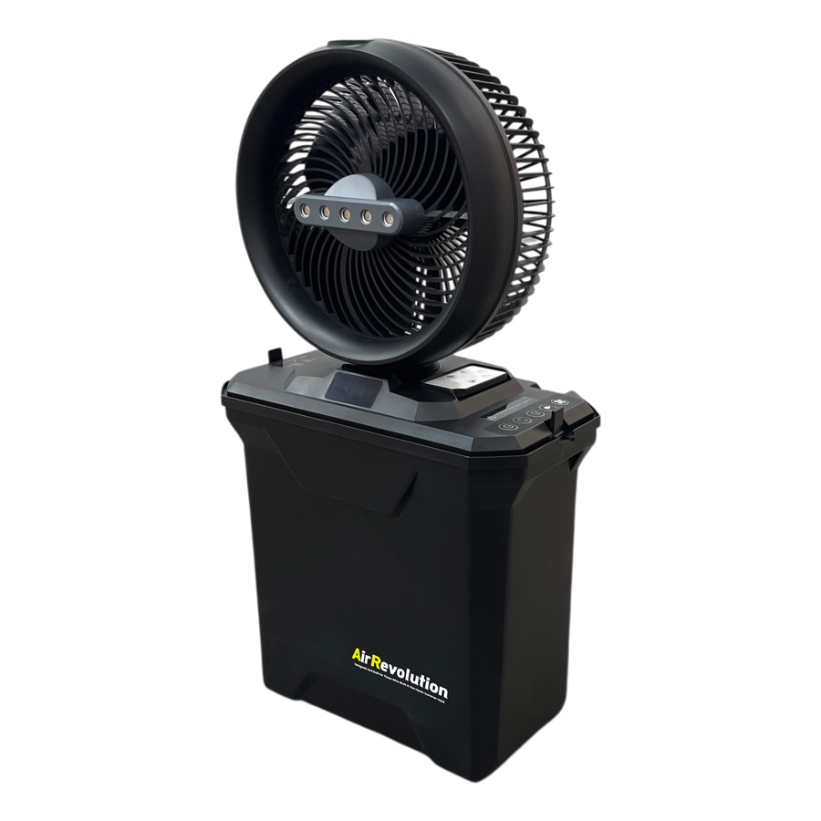 熱中症対策に！ ミストファン ミスト扇風機 屋外 業務用 冷却ファン