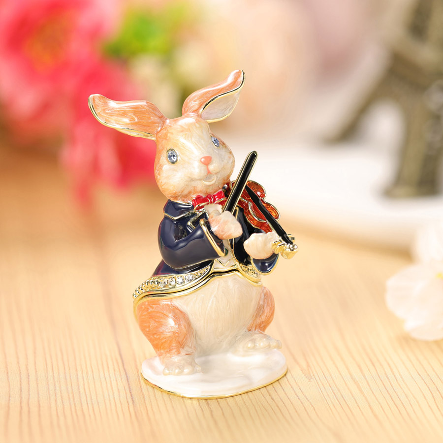 正規品】うさぎの楽器シリーズ 音楽隊 ウサギ バイオリン トランペット