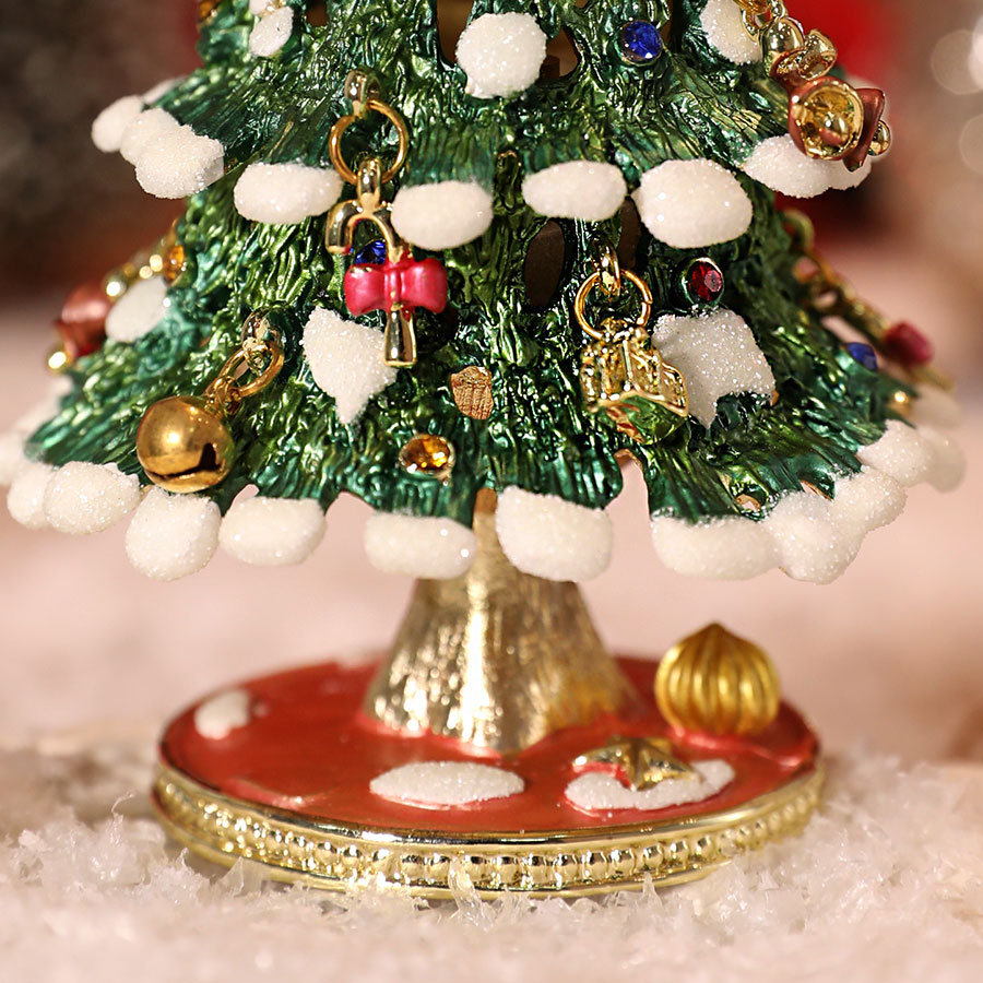 【正規品】 オーナメントツリー クリスマスツリー xmas 小物入れ おしゃれ 収納 アクセサリーケース 置物 インテリア 雑貨 北欧 玄関 金属  かわいい ピィアース