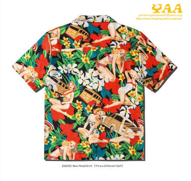 【A-ya-ya-ya様 リクエスト】半襟　3点 おまとめ　※新品 総柄シャツ シャツ カジュアルシャツ 開襟シャツ アロハシャツ
