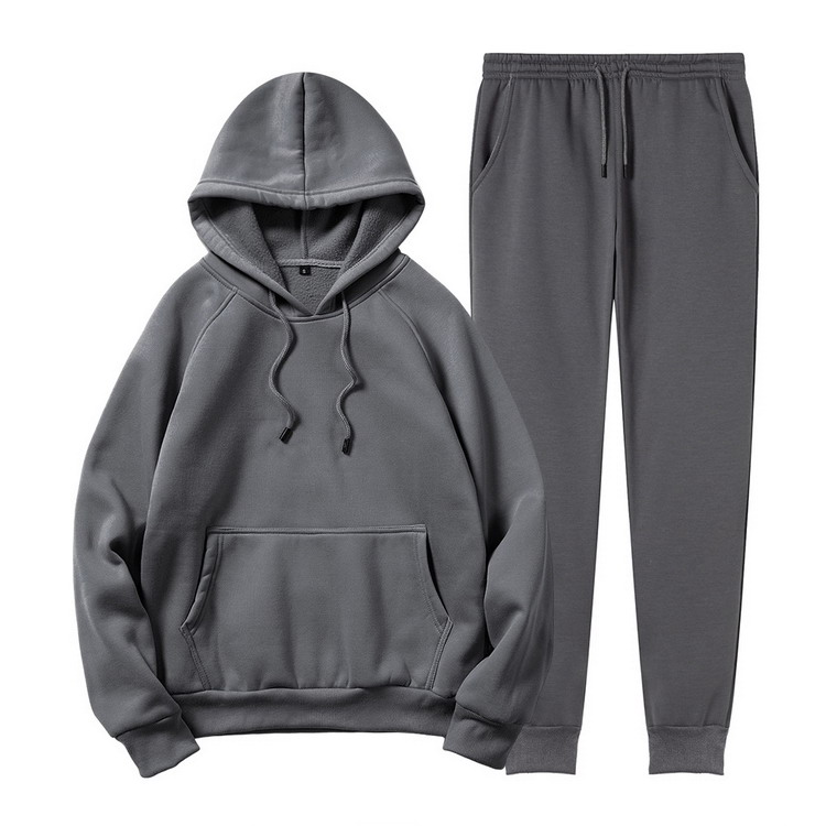 グレー SECRET パーカーとパンツ セット f122323_8.jpg