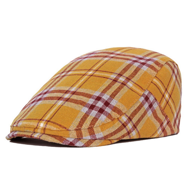 ハンチング メンズ 帽子 ハンチング帽 チェック柄 深め 小顔効果 カジュアル 秋 冬 防寒 父の日 |  | 01