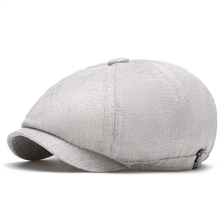 帽子 メンズ キャスケット帽 カジュアル カスケット ニュースボーイキャップ １００％綿 春夏秋 父の日 |  | 03