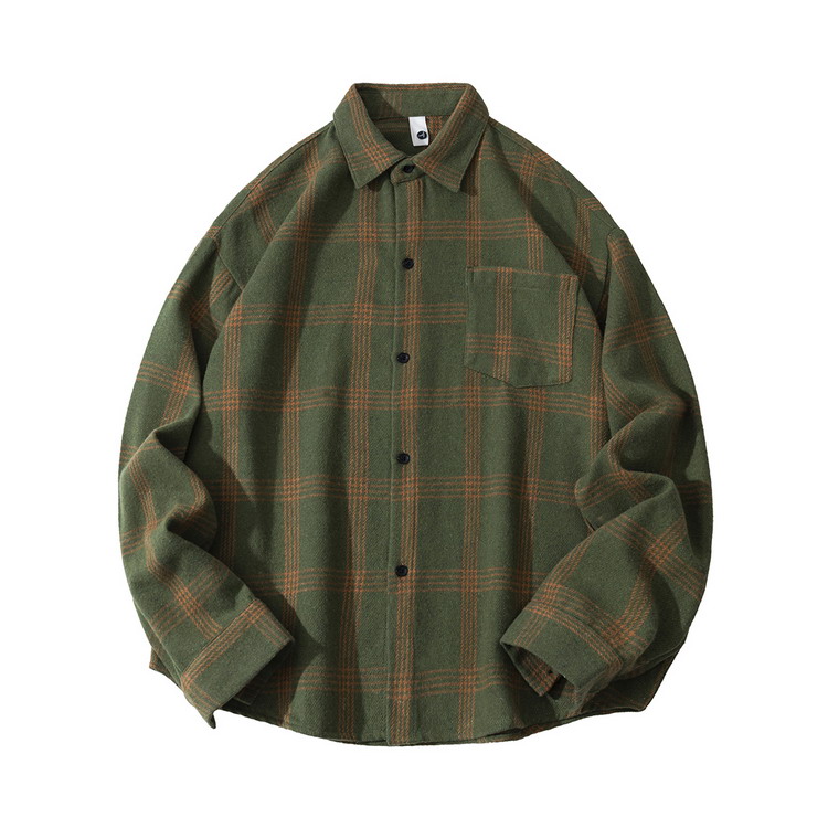 READY MADE サイズ0 定価187000円　チェックネルシャツ ネルシャツ チェックシャツ 大きいサイズ シャツ カジュアルシャツ