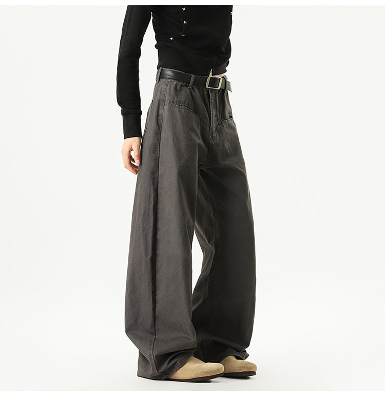 ワイドパンツ バギーパンツ 太め ルーズパンツ ロング丈 ボトムス